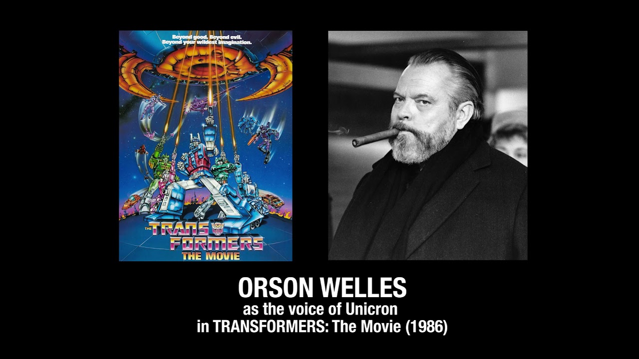 Orson Welles Transformers Voice Over Audio