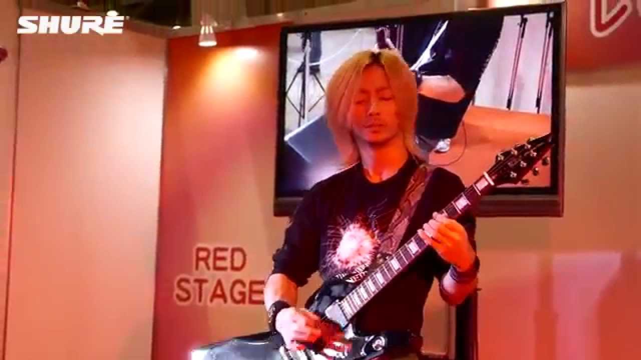 2014 楽器フェアステージ Syu (GALNERYUS) plays GLXD16
