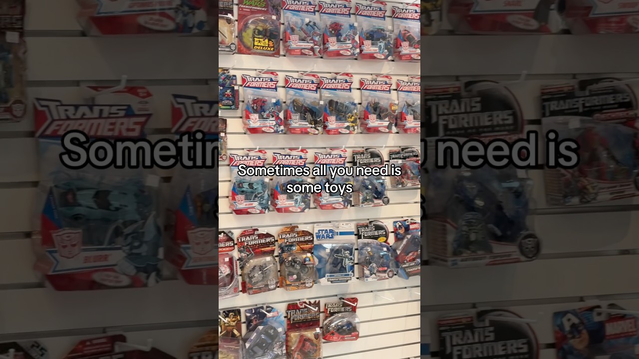 Heaven is a toy store. #transformers #optimusprime #hasbro #toys #actionfigures #shorts