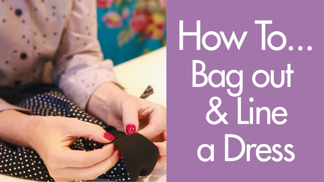 How To... Line a Dress