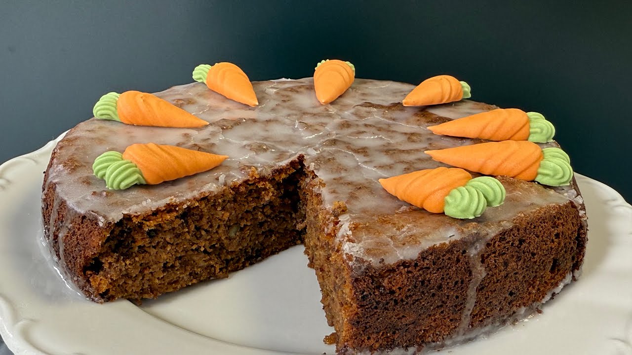 🥕 Perfekt f&uuml;r Ostern: Karottenkuchen ohne Mehl, der alle begeistert!