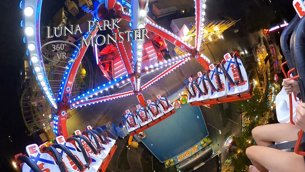 Luna Park Lignano Monster Extreme 360° VR POV Onride