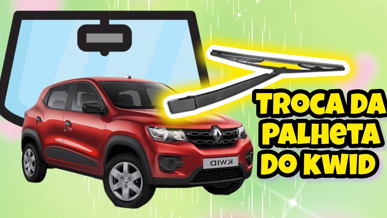 Troca da palheta dianteira do kwid @comMarcioMenezes 