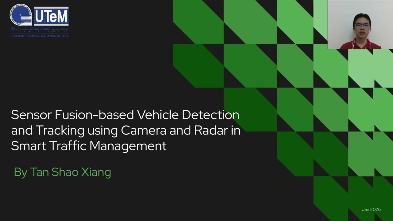SE43 - Sensor Fusion-based Vehicle Detection and Tracking in Smart Traffic Management