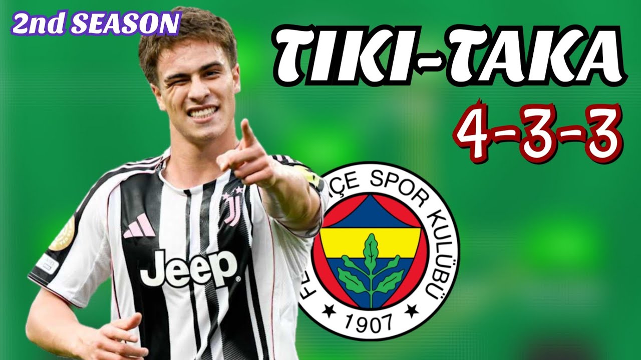 The BEST TIKI-TAKA tactic in FM24 Mobile.