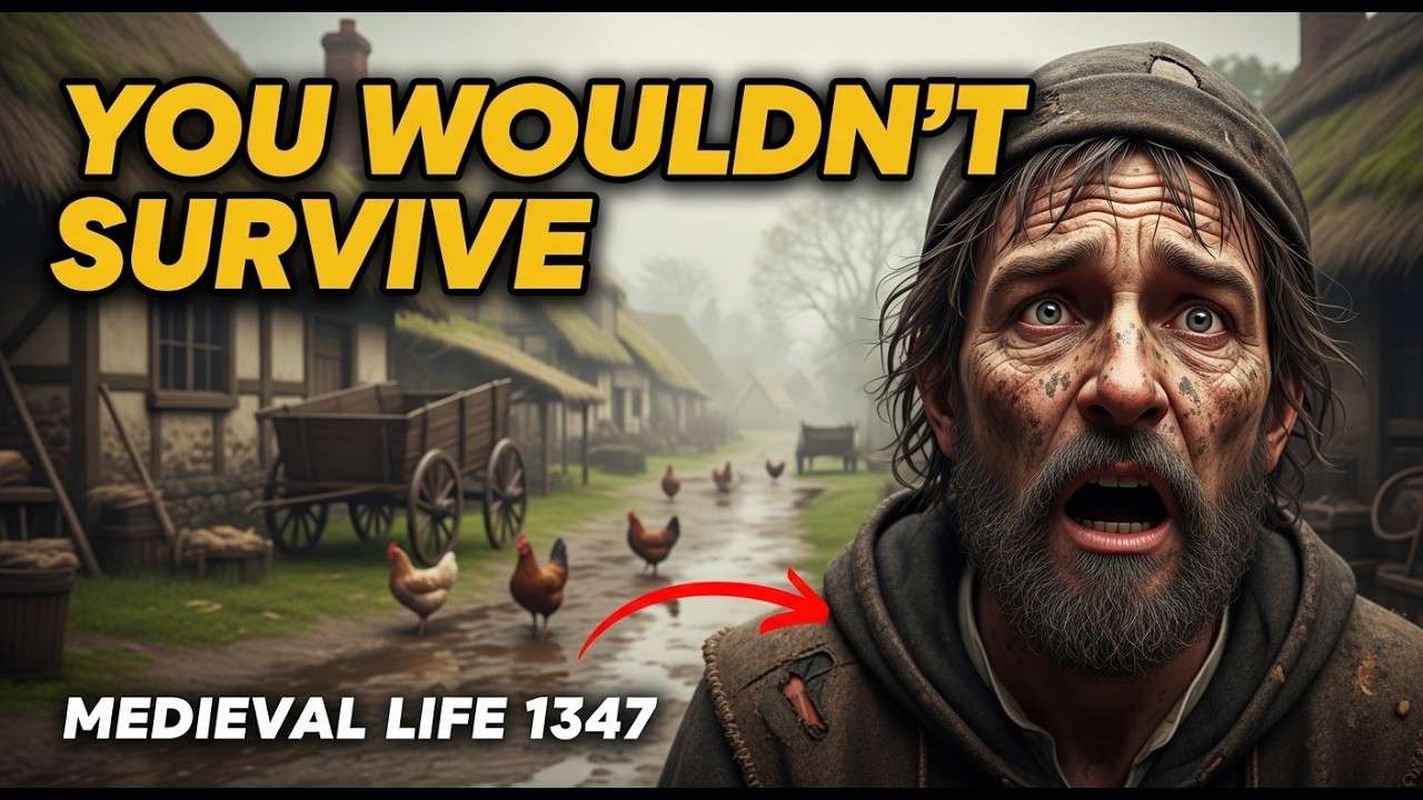 Boring History for Sleep | Why You Wouldn’t Survive Medieval Life (1347 England)