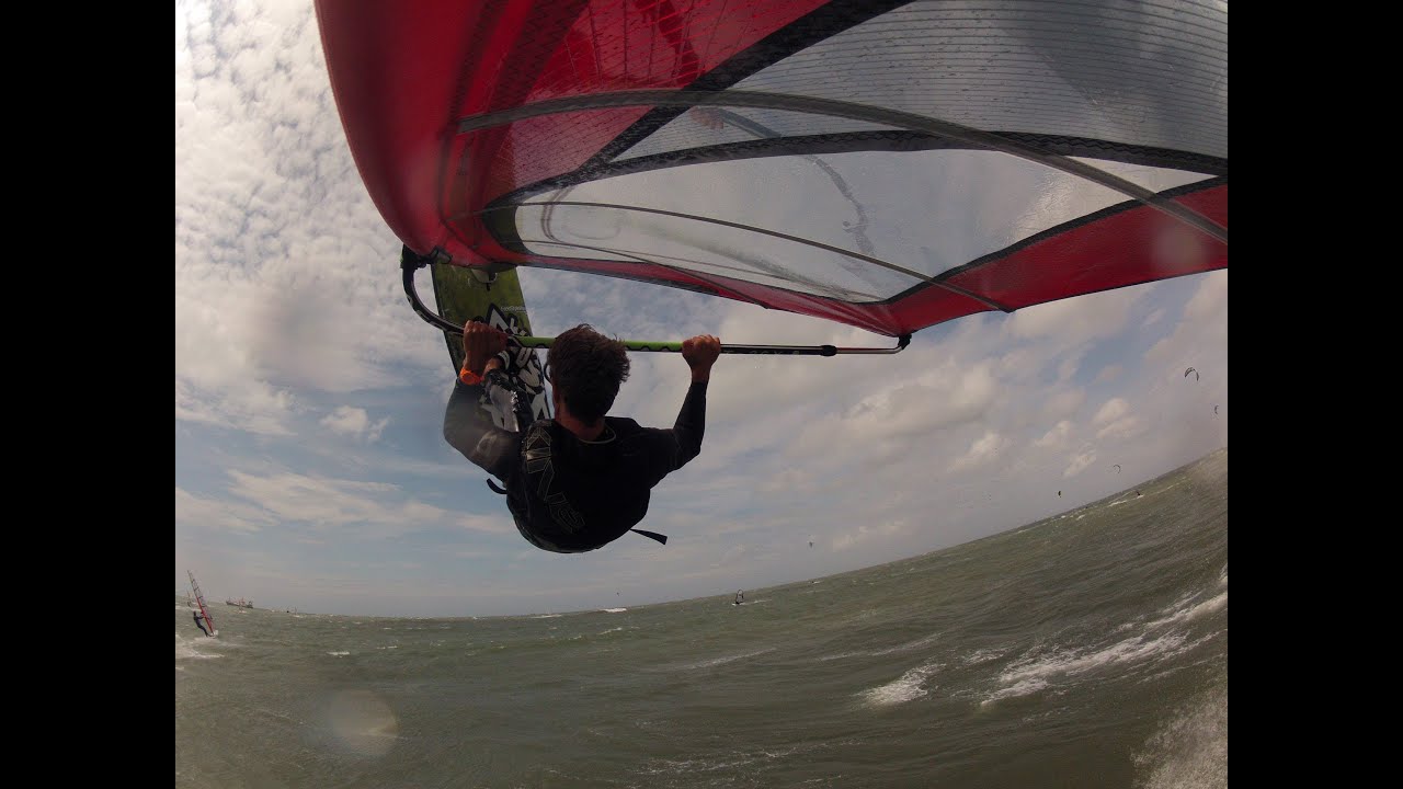 Better than Pozo: Windsurfing Scheveningen Holland with Go Pro rider Ronald Stout