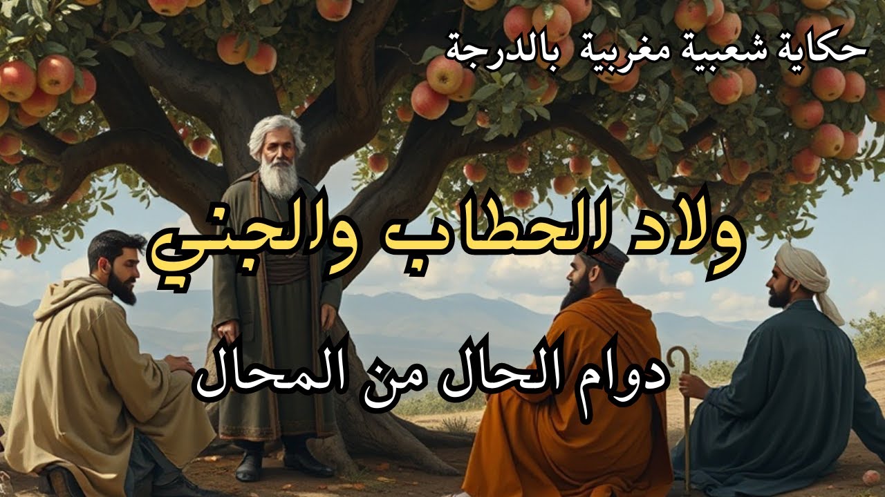 حكايات شعبية بالدرجة المغربية 🔥ولاد الحطاب والجني من التراث المغربي 🎧 إستمع واستمتع 😴
