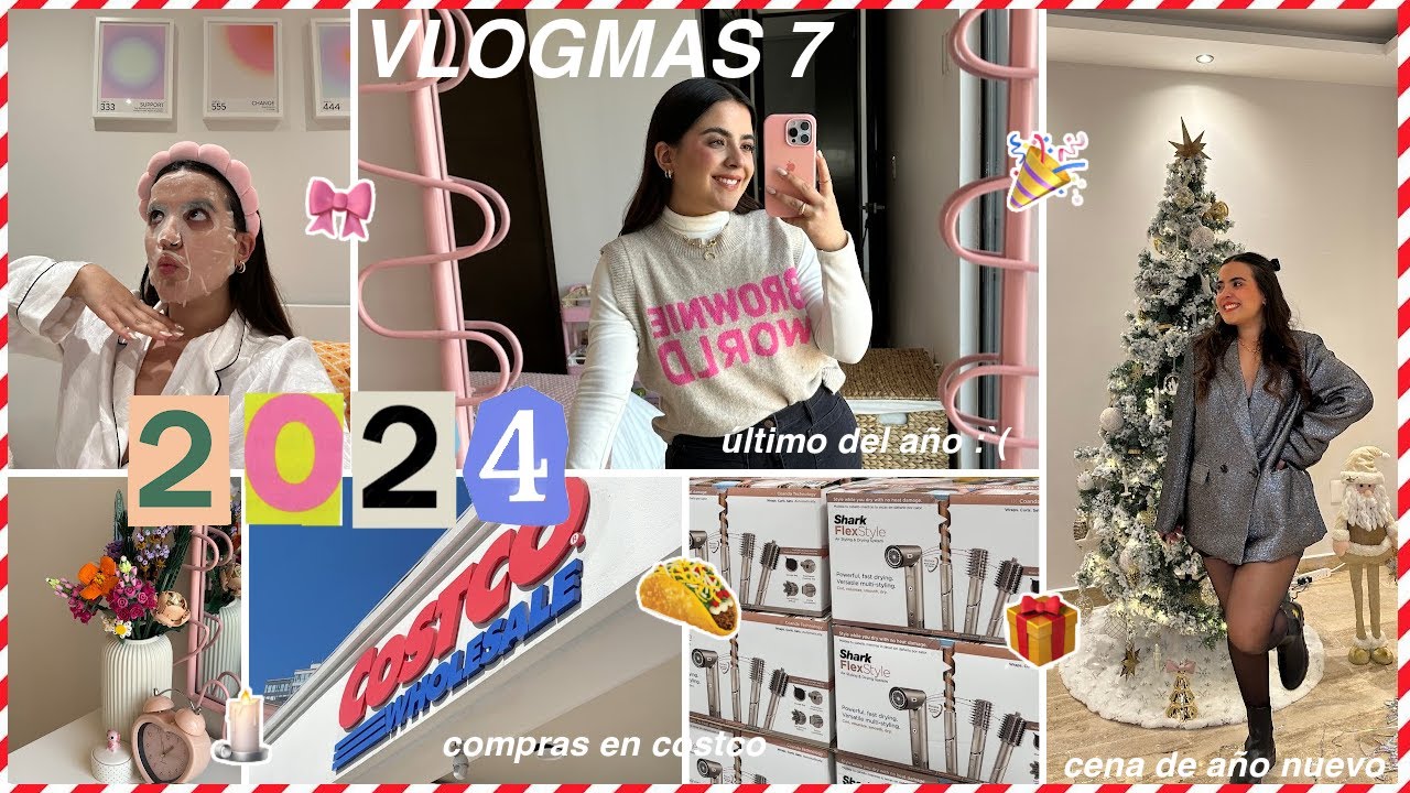 último VLOGMAS del año... (compras en costco, organicé la cena de año nuevo y más) 🍲✨