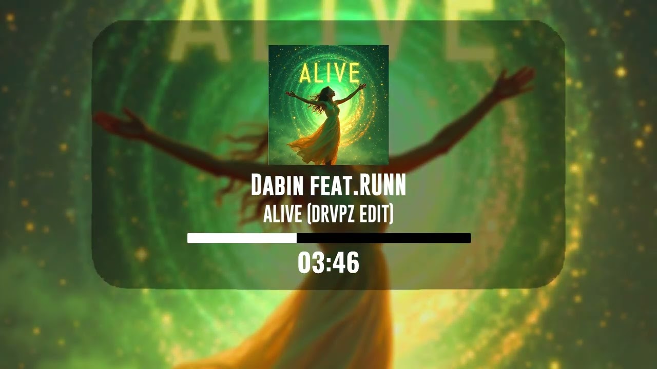 Dabin ft.RUNN - Alive (Drvpz Euphoric Rawtrap Edit) #melodicbass #hardstyle #rawtrap