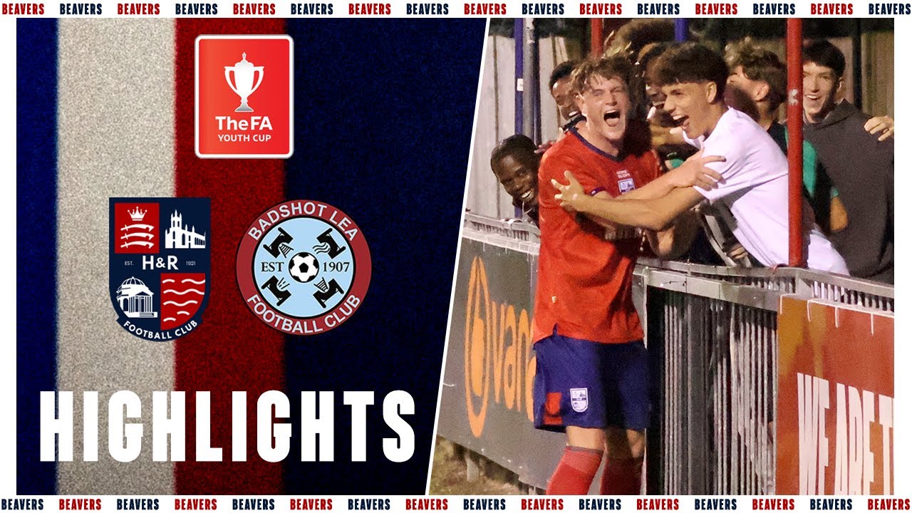 FA YOUTH CUP HEARTBREAK | H+R FC U18 V BADSHOT LEA U18 | FA YOUTH CUP 24/25 HIGHLIGHTS |