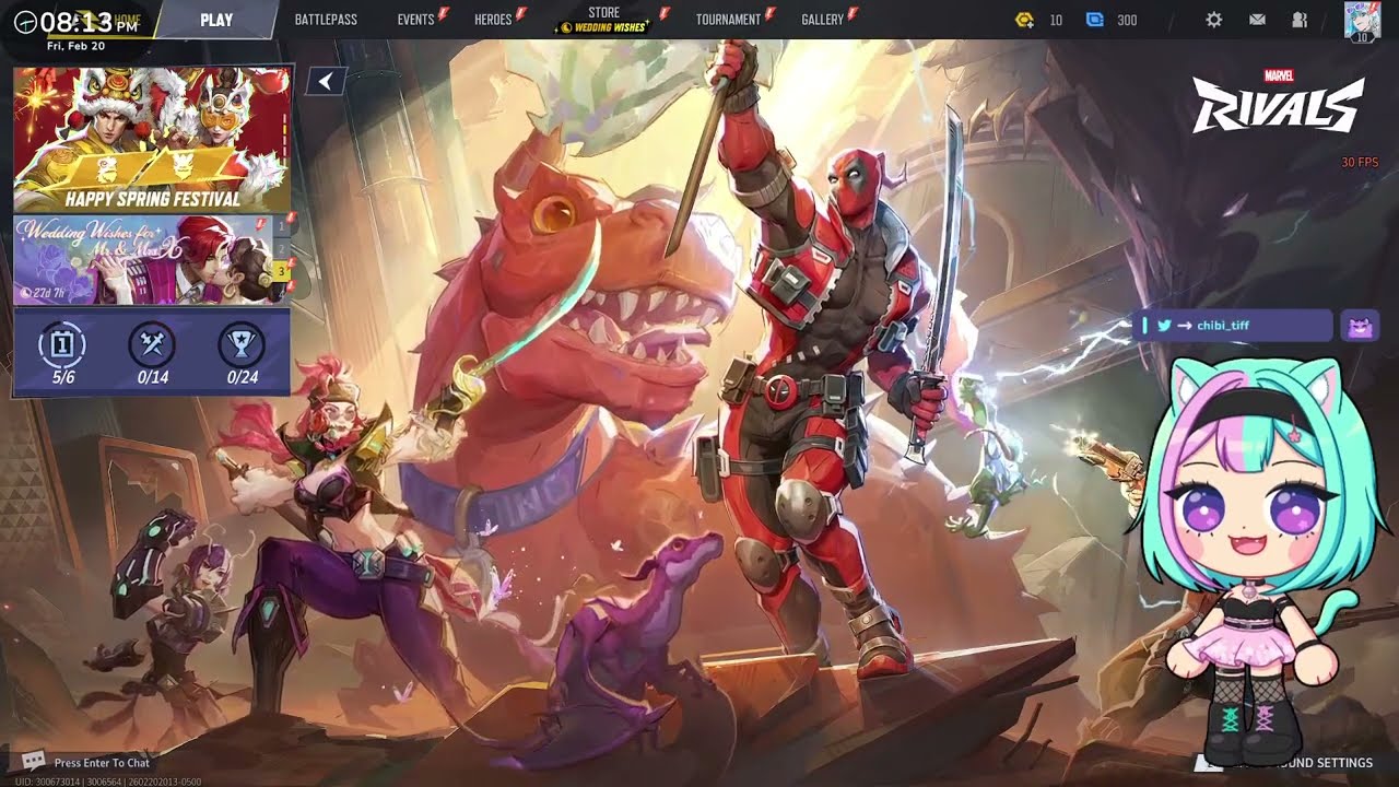 Releasing stress by playing Marvel Rivals