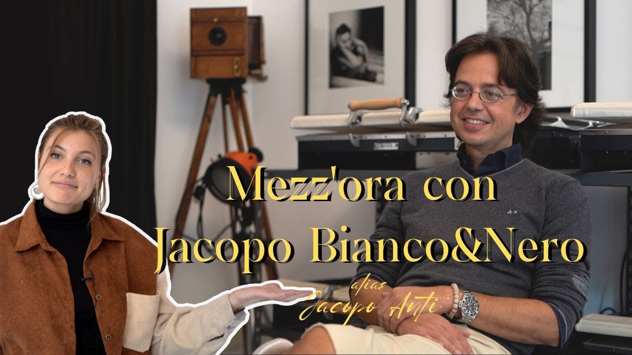 I segreti per UNA STAMPA ANALOGICA B&N PERFETTA pt.2 - Intervista a Jacopo Bianco&Nero (Jacopo Anti)