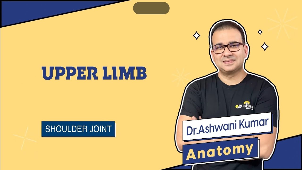 13 Shoulder Joint  | UPPER LIMB | DR. ASHWINI