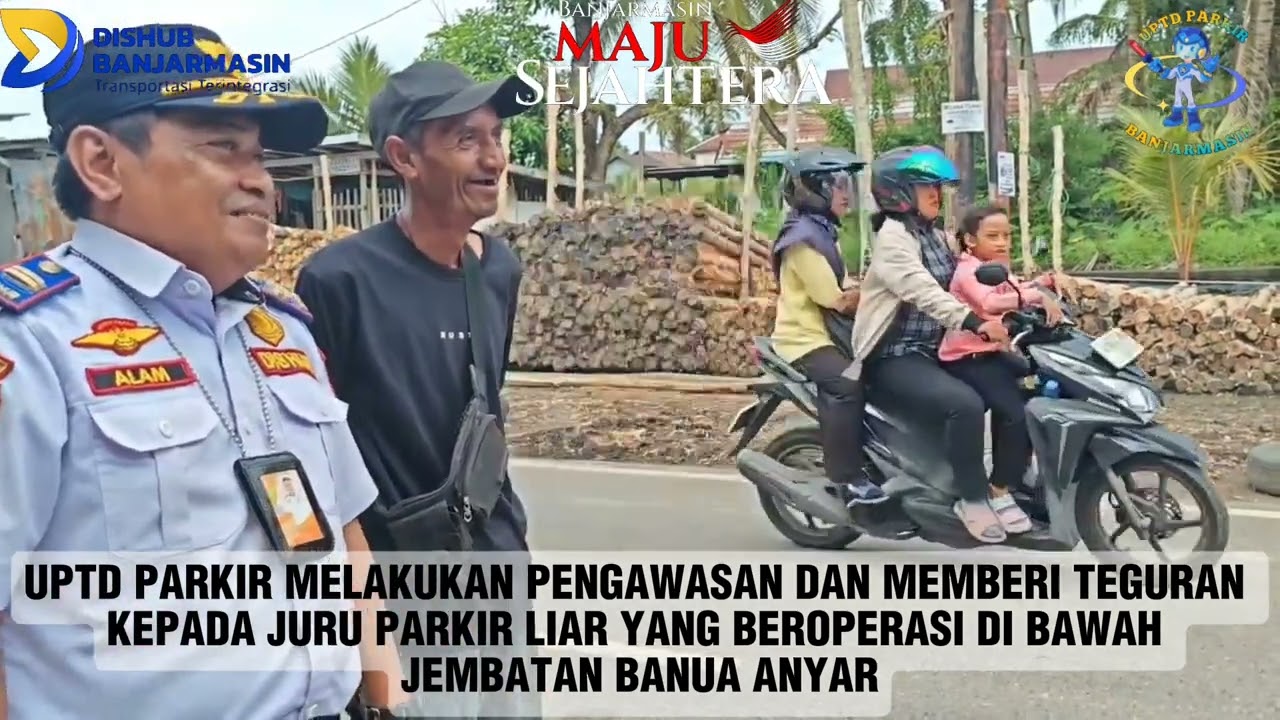 PENGAWASAN DAN PEMASANGAN RAMBU DILARANG PARKIR DAN BONGKAR MUAT
