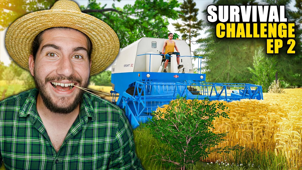 Από το μηδέν στο δεύτερο χωράφι! | Farming Simulator 25 - Survival Challenge | Ep. 2
