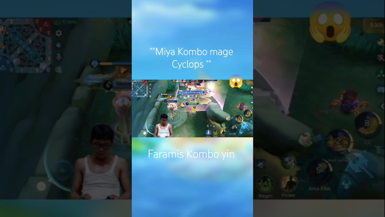 gameplay mage Cyclops kombo Miya 