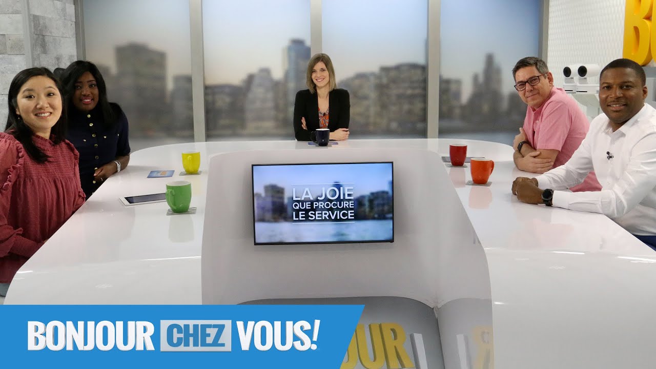 La joie que procure le service - Bonjour chez vous ! - Gregory Toussaint