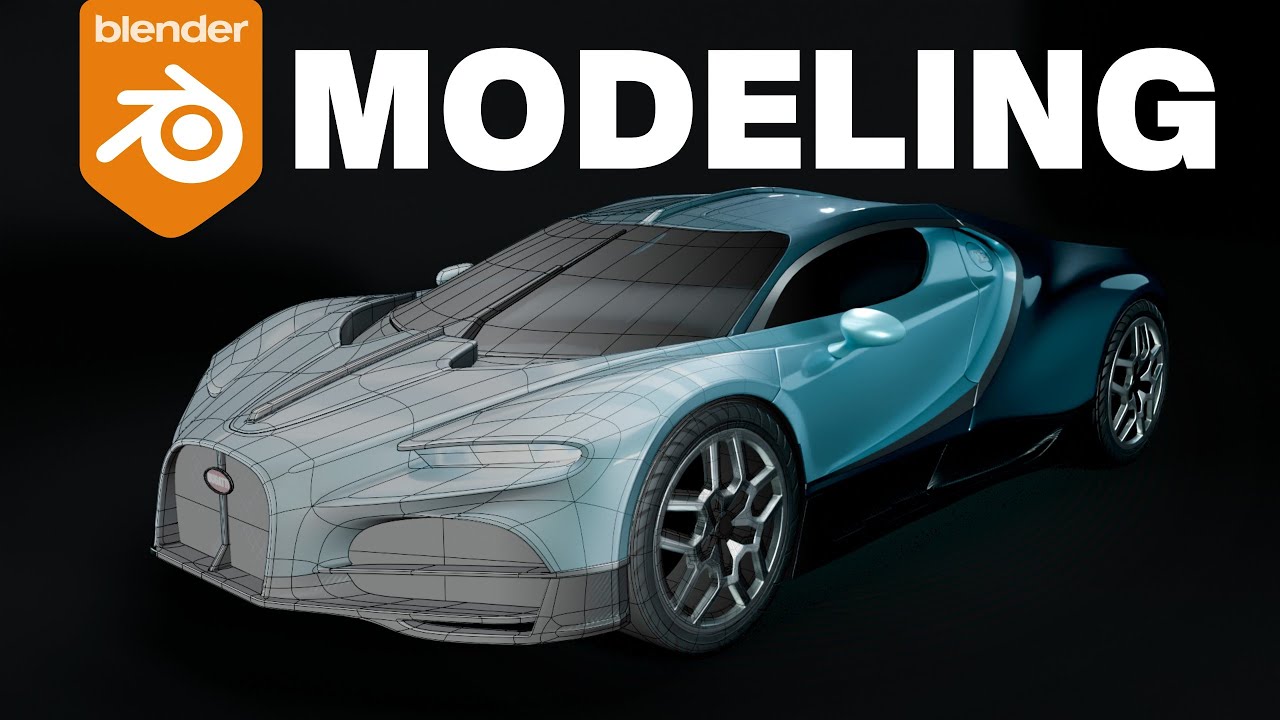 Blender Car Modeling Tutorial: From Basics to Pro Level Details (Realtime)