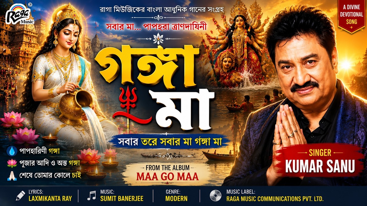 Ganga Ma Ganga Ma| Kumar Sanu | Bengali Modern Song | Maa Go Maa
