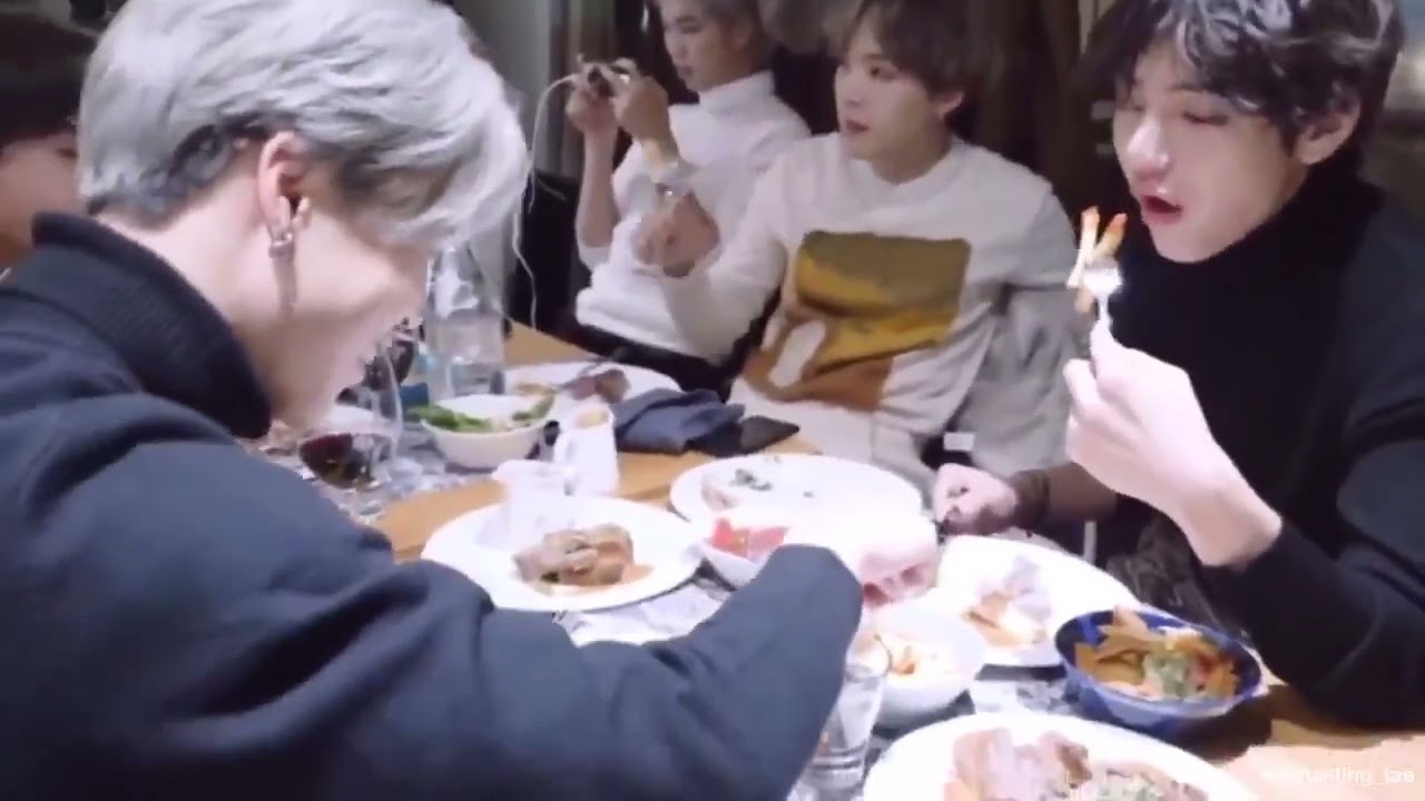 V and Jimin's dumpling incident. A story of Betrayal, Friendship and Forgiveness. #bts #jimin #vmin