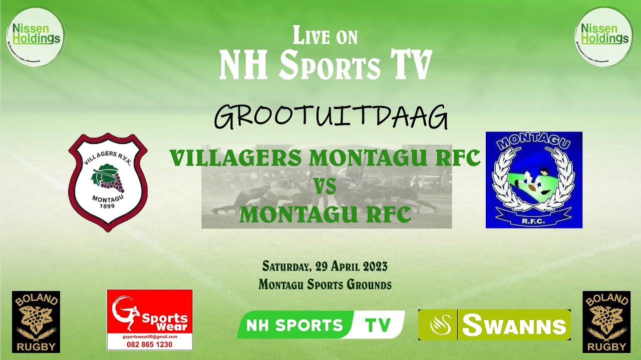 Highlights: Villagers Montagu RFC vs Montagu RFC | Boland Grootuitdaag | 2023
