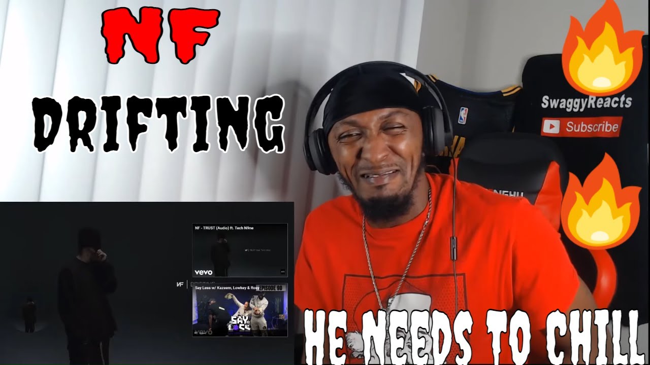 FIRST TIME HEARING NF - DRIFTING (Audio) | REACTION