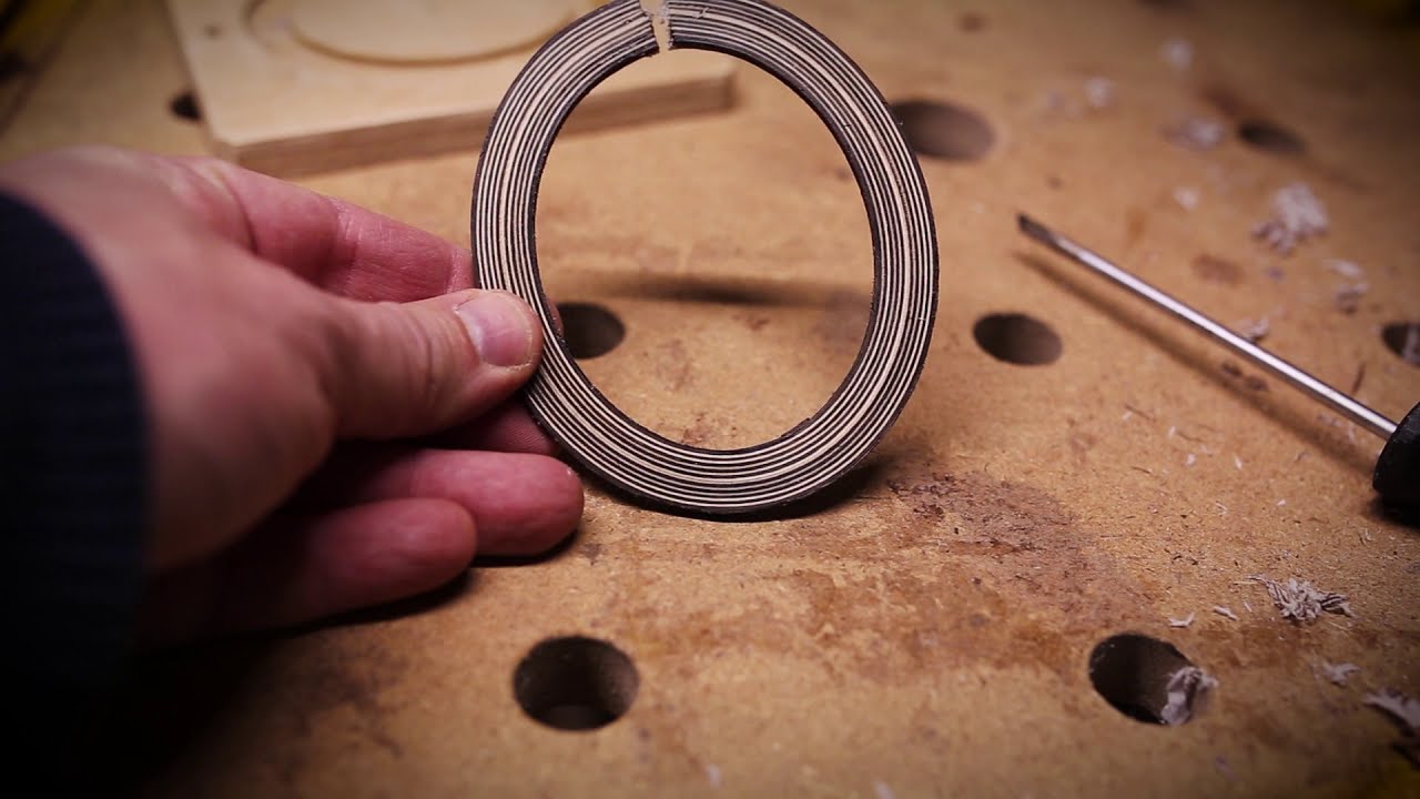 Making of a Maccaferri gypsy jazz guitar  - Part 2 - the rosette