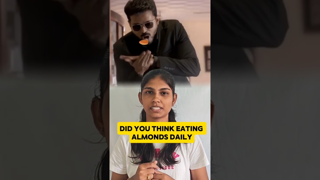 Stop eating almonds the wrong way! 🛑