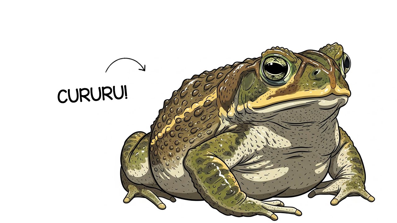 Por que é HORRÍVEL nascer como um Sapo Cururu ?