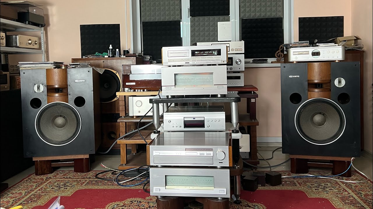 Звук высоких стандартов Exclusive 3401 & Yamaha mx cdx 10000