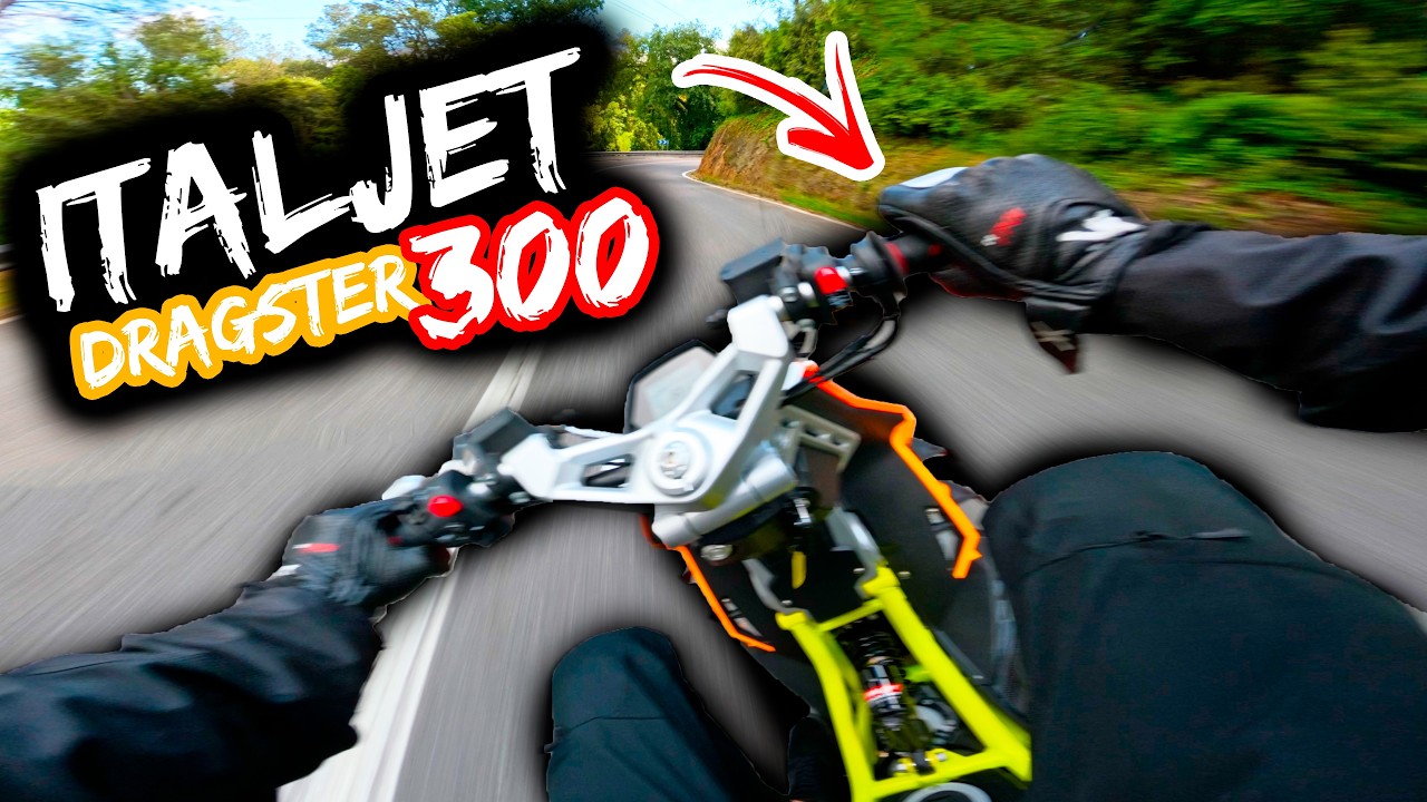 EL SCOOTER más EXCLUSIVO del MUNDO! ITALJET DRAGSTER 300! TOP SPEED, 0-100 y REVIEW! DRPOV