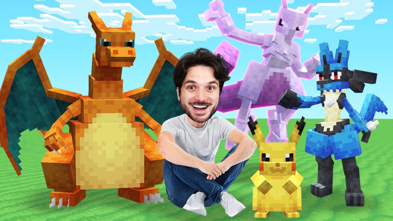 JAZZGHOST JOGANDO COBBLEMON DO MINECRAFT PELA PRIMEIRA VEZ!