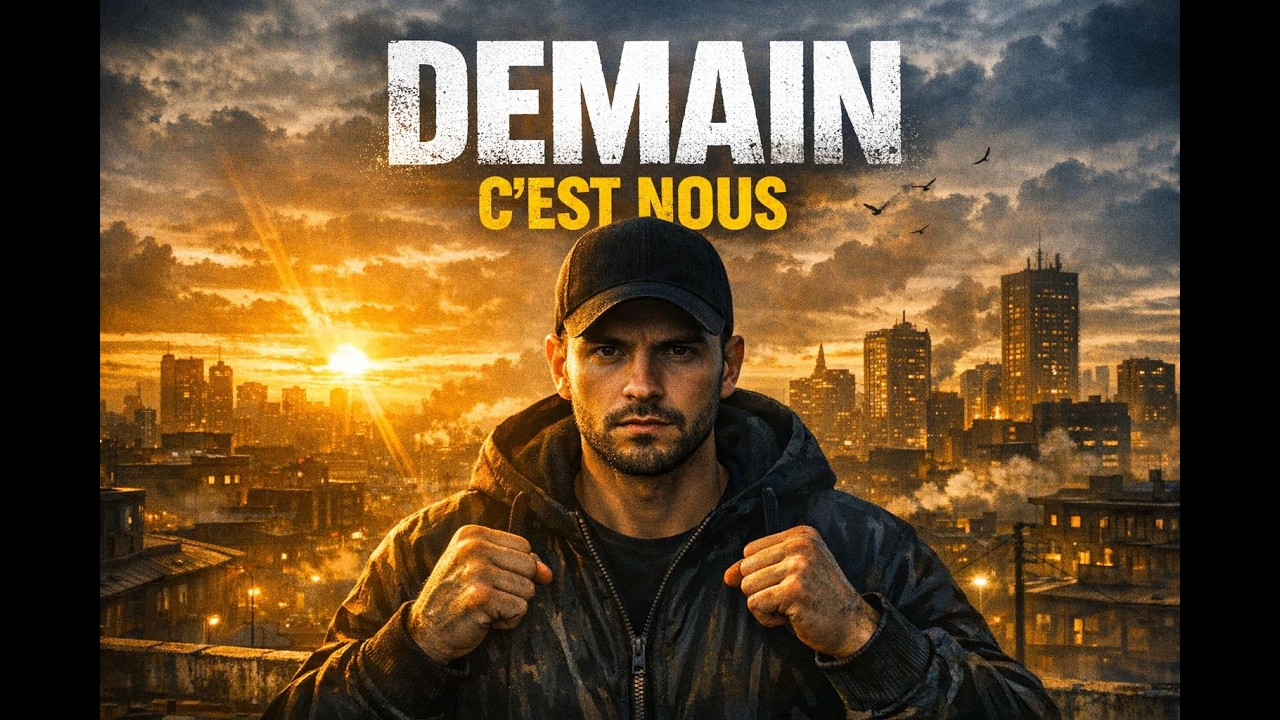 “Demain c’est nous” – une chanson rap mélodique qui parle de chute, de combat, et de renaissance.