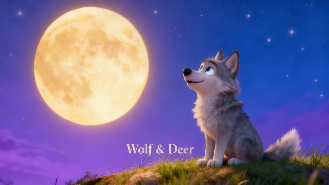 Wolf & Deer