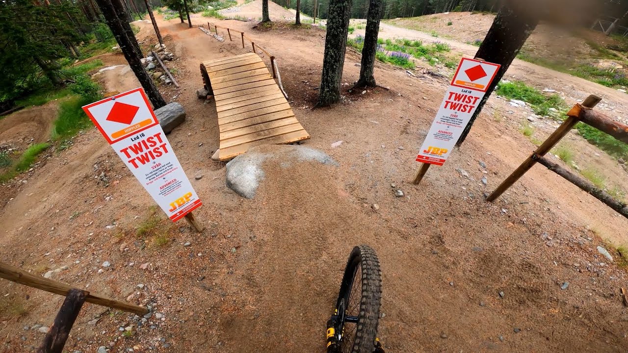 Järvsö bike park - twisttwist / lite för liten