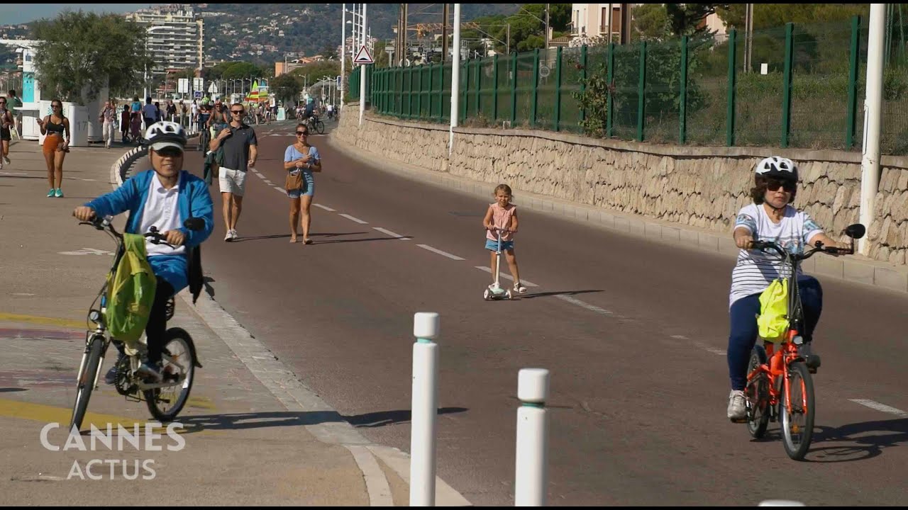 L'été indien sur le boulevard du Midi à Cannes