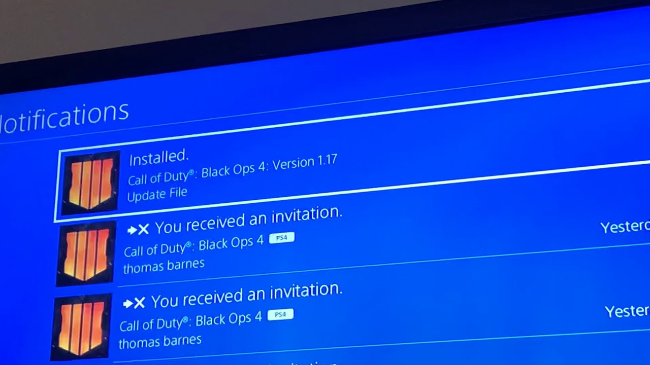 Black ops 4 update 1.17