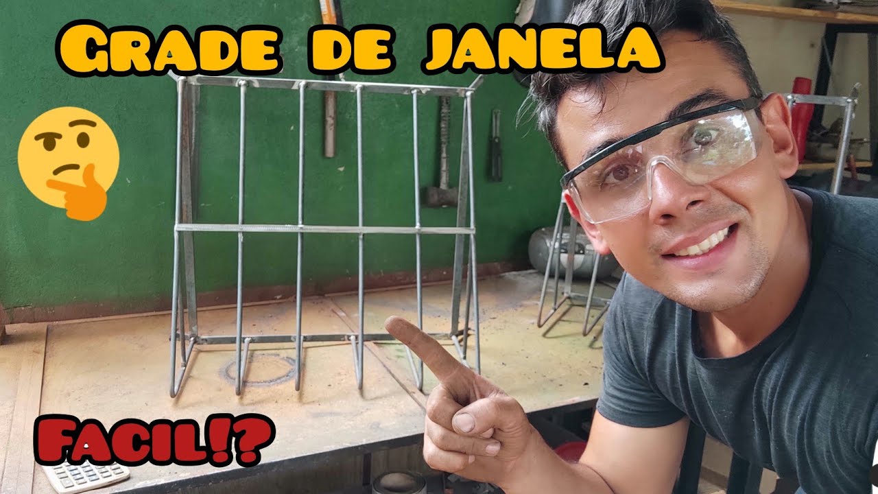 como fazer grade para janela