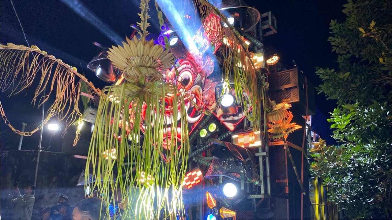 Live Pawai Ogoh-ogoh Mlancu Kandangan Kediri