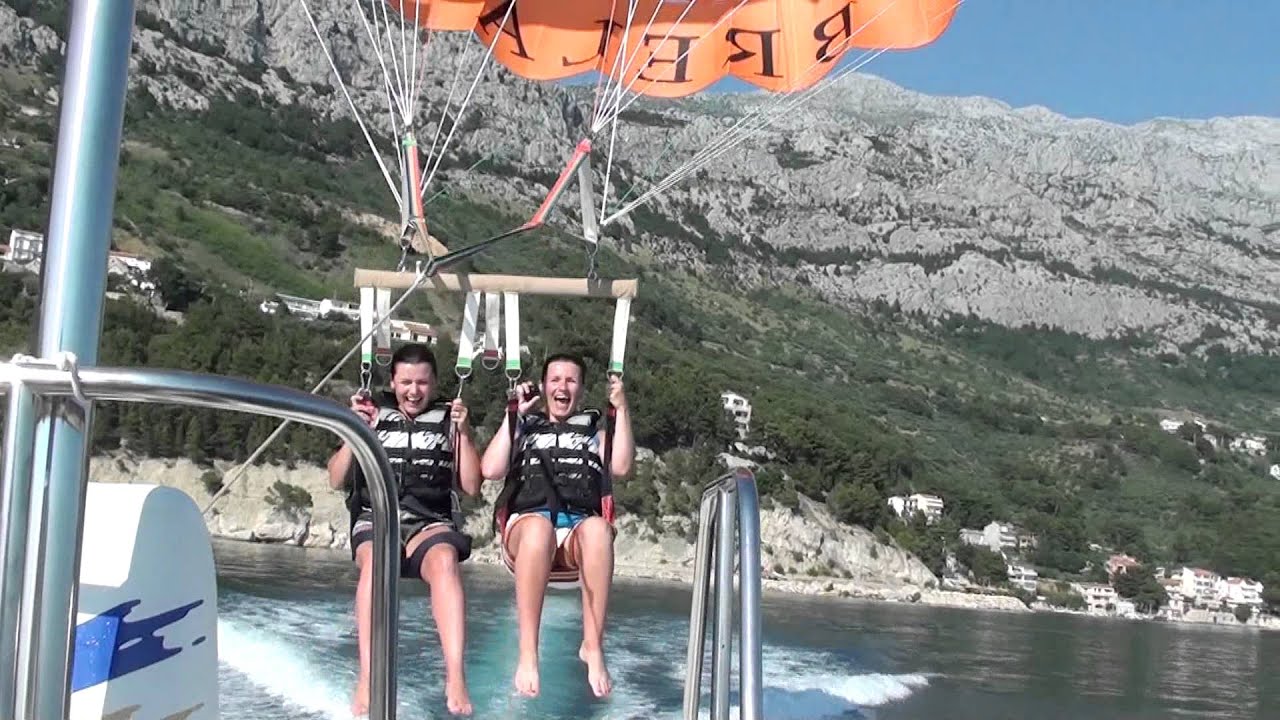 Parasailing Brela 06.2013r