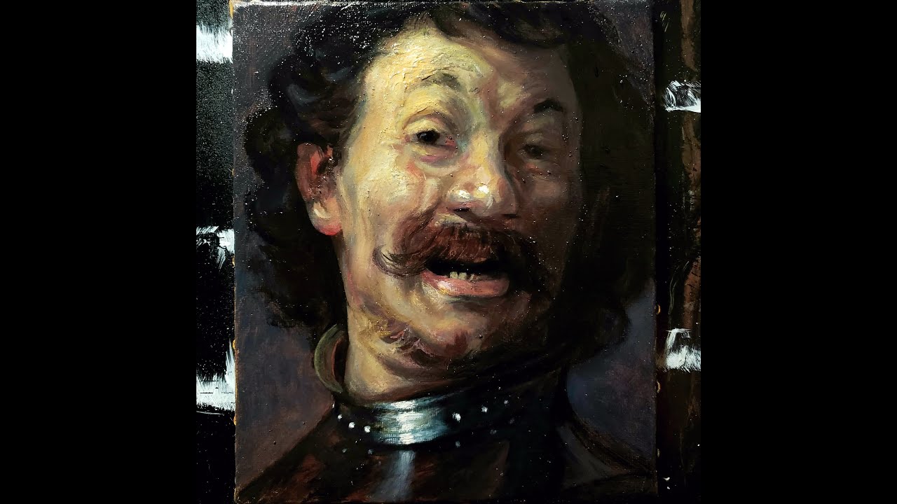 Rembrandt's painting technique - master copy