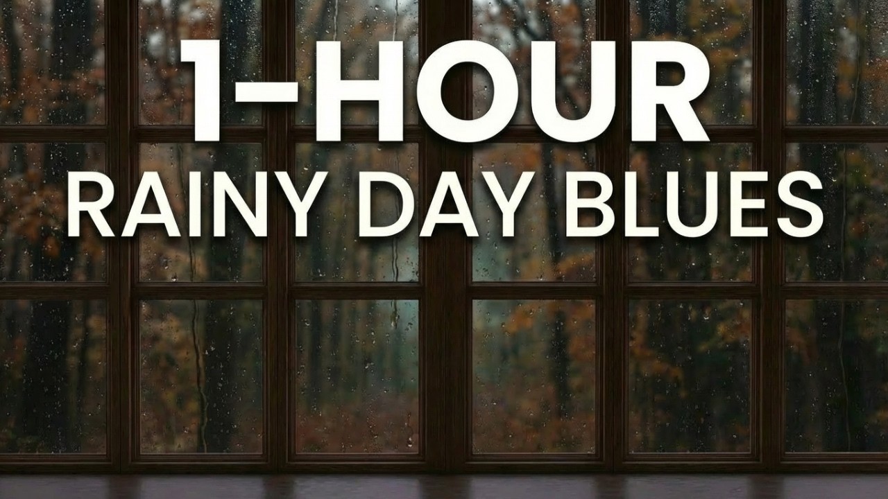Slow Blues Music for Rainy Days | Sad & Emotional Mix