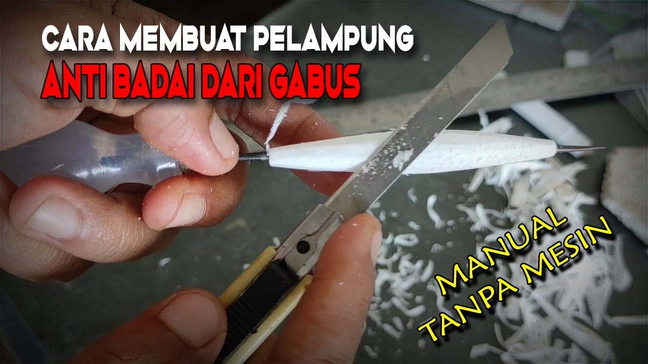 TERBARU! CARA MEMBUAT PELAMPUNG ANTI BADAI DARI GABUS BEKAS TAMPA MESIN