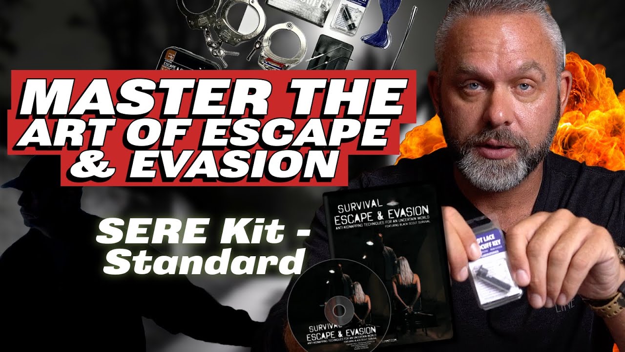 Become an Escape & Evasion Expert - SERE Kit (Standard) - Best Tools for Escaping Unlawful Detention