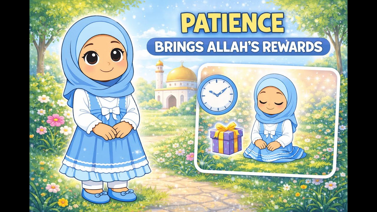 Patience I Islamic Moral Story for Kids | Little Deen World