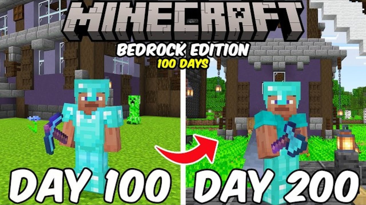 200 Ngày trong Minecraft Bedrock Edition