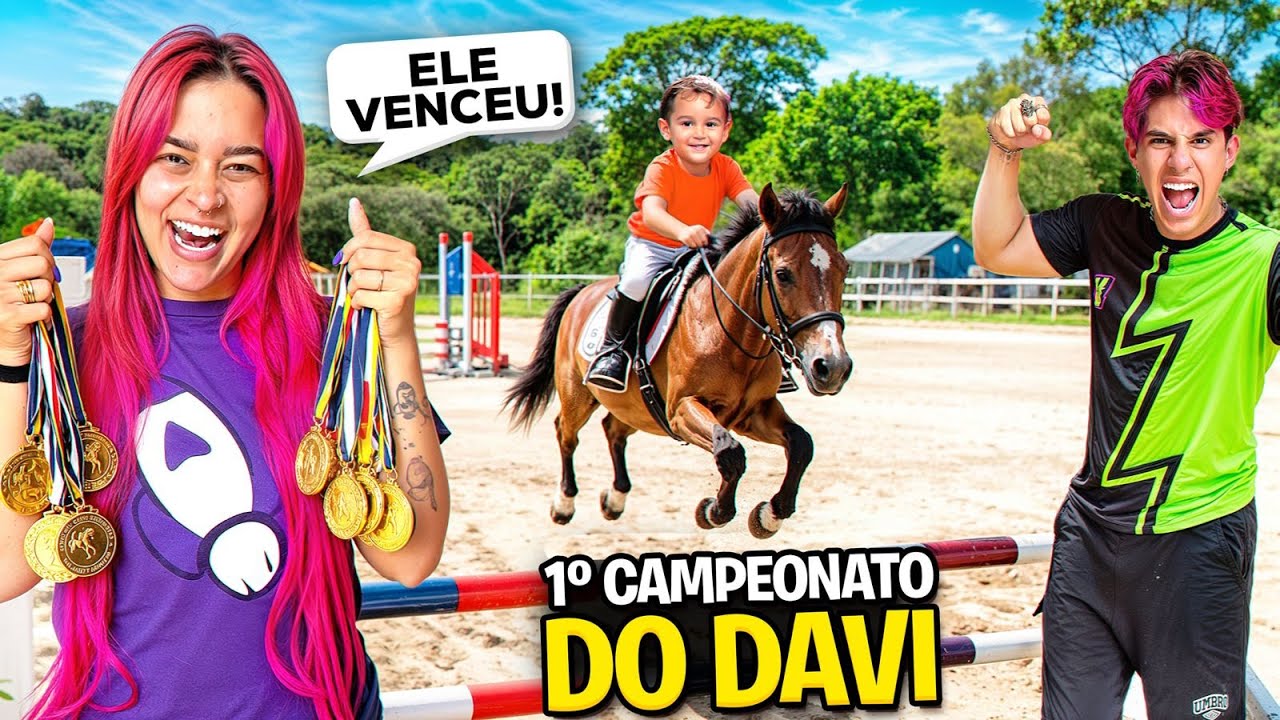 PRIMEIRO CAMPEONATO DO DAVI *ganhou medalha