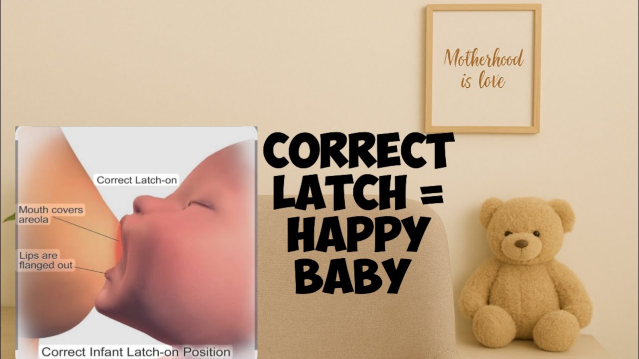 "Perfect Latch = Painless Breastfeeding | Doctor Explains"