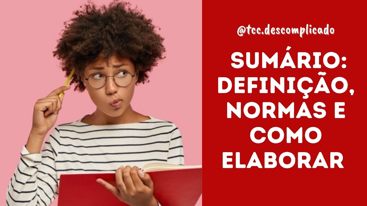 Sumário: definição, normas e como elaborar